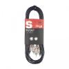 STAGG STC3C CABLE BRETELLE RCA/RCA 3 METRES