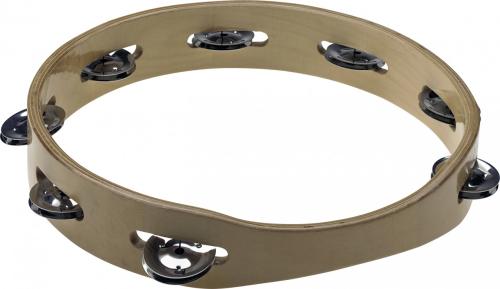 STAGG STA 3110 TAMBOURIN 10 SS PEAU 1 RANGEE