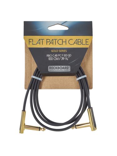 ROCKBOARD RBO CAB PCF 100GD CABLE JACK PATCH GOLD 1 METRE