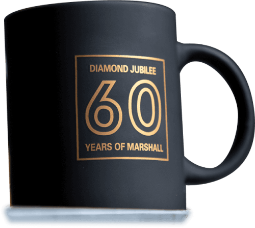 MARSHALL MUG DIAMOND JUBILEE 60 YEARS